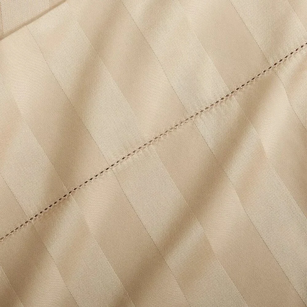 brand new 4-piece STRIPE Charter Club Damask 550 TC 100% Cotton FULL Sheet Set